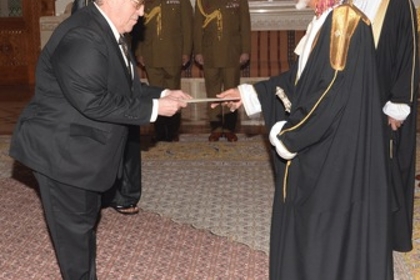 Посланик Олшевски връчи акредитивните си писма на Султана на Оман